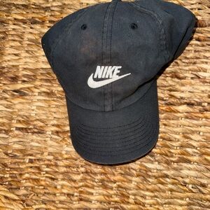Nike Dark Cap with White Logo